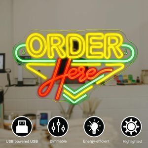 Ordina <span class=keywords><strong>qui</strong></span> le luci al Neon al Neon LED da parete arte insegna aperta per il Café Restaturant <span class=keywords><strong>Bar</strong></span> Market Icecream Candy arredamento negozio di Snack - Product Image 3
