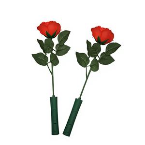 발렌타인 데이 장식용 포장 상자에 하이 퀄리티 모양의 LED 라이트 업 플라스틱 인공 장미 - Product Image 6