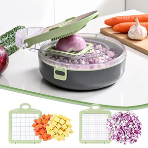 Coupe-légumes rotatif de cuisine multifonction Coupe-légumes à main Coupe-légumes Coupe-oignons <span class=keywords><strong>Essoreuse</strong></span> à <span class=keywords><strong>salade</strong></span> - Product Image 2