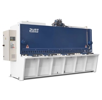 Nouvelle machine de cisaillement à guillotine en métal CNC entièrement automatique avec système hydraulique, largeur de coupe de 10 000 mm et capacité d'épaisseur de 40 mm