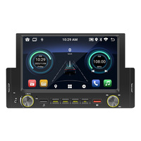 Écran Carplay 1DIN, autoradio Android 13, 6,2 pouces, écran tactile, lecteur DVD de voiture, Youtube, Netfli-x, émetteur FM, électronique automobile