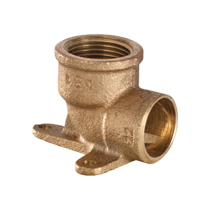Coude en bronze avec bride filetée femelle 18X1/2 femelle soudable-Outil de tournage de qualité supérieure - Product Image 3