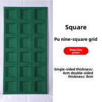 Brique creuse légère et solide en PU Jiugongge, moderne, imperméable, très tendance, pour construction artistique de murs de fond et de frontons de portes