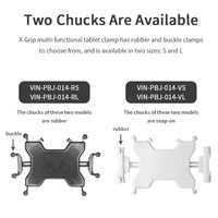 VINmounts X Tablet Cradle Support de voiture pour tablettes 9 "-11" VIN-PBJ-014-RS
