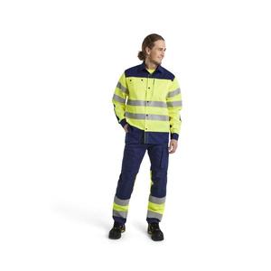 BLAKLADER - 155118118933D120 Pantalon haute visibilité Stretch Bleu marine/jaune-EAN 7330509538357 HI-VIS WORKWEAR - Product Image 3
