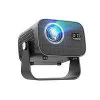 Mini-projecteur A10 pas cher d'usine, projecteur vidéo numérique 720P avec double Wi-Fi, Android 11, projecteur LCD, lecteur multimédia pour cinéma maison