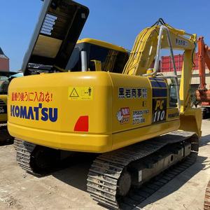 รถขุดมือสอง Komatsu PC110 11 ตัน รถขุดไฮดรอลิกแบบตีนตะขาบ รุ่น PC200-8 PC220-8 PC240-8 มีสินค้าในสต็อก จัดส่งทั่วโลก - Product Image 2