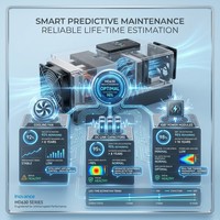 Convertisseur de fréquence haute performance Inovance Md630 0,37 kW-110 kW Vfd Sto Sil 3 certifié sécurité pour machines à forte charge