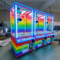 Machine à griffes de 32,5 m² pour centre de divertissement populaire, machine d'arcade commerciale à monnayeur à fort potentiel de profit, mini-machine à griffes avec logo personnalisé