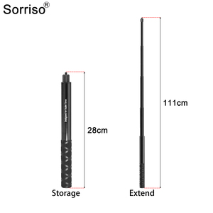 Sorriso xe máy xe đạp tay lái lịch thi đấu mở rộng cực cho GoPro insta360 hành động máy ảnh điện thoại di động cưỡi theo dõi chụp - Product Image 4