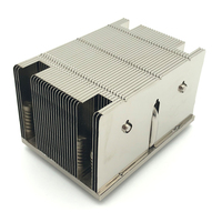 Refroidisseur de processeur de serveur COOLSERVER AMD 2U R62, radiateur de refroidissement, 3 caloducs, contrôle de la température, multiplateforme AM4, ordinateur de bureau