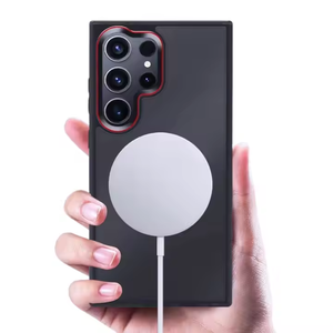 Ốp lưng điện thoại Samsung S26 S25 Galaxy S24 Ultra chất liệu TPU cao cấp, mặt kính mờ, chống sốc, từ tính MRYES - Product Image 2