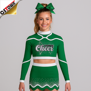 Tenue de <span class=keywords><strong>Cheerleader</strong></span> Bleue pour Femmes - <span class=keywords><strong>Costume</strong></span> de <span class=keywords><strong>Cheerleader</strong></span> - Product Image 6