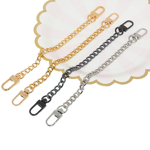 Borsa tracolla tracolla tracolla tracolla tracolla tracolla borsetta Strap di ricambio comode catene in metallo a prolunga piatta - Product Image 4