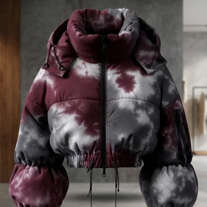 Chaqueta de Forro Polar de Fibra de Bambú Acolchada Ultra Cálida para Mujer ThermaCore - Ribete de Piel de Oveja, Transpirable, Cortavientos, con Capucha Desmontable para Climas Fríos - Product Image 3