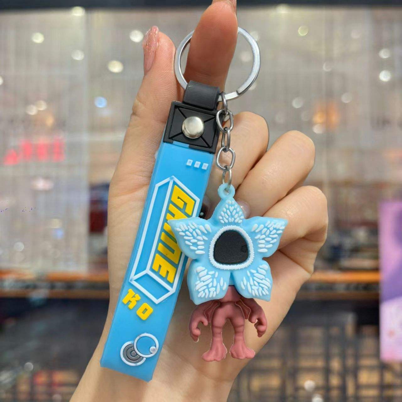 Colgante muñeca Pigriad-azul