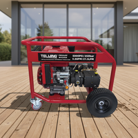 Nouvelle machine à laver à haute pression OEM 5000 PSI 459cc à essence avec pompe à moteur essence/diesel pour lavage de voitures