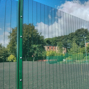 Clôture de jardin en maille anti-coupure à <span class=keywords><strong>vue</strong></span> dégagée de haute sécurité 358 revêtue de PVC avec service de modélisation 3D en gros - Product Image 5