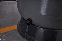 Filtre à sable pour piscine en fibre de verre Emaux P400 0,5 HP avec débit de 147,1 gpm