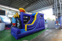 Lilytoys Venta De fábrica espacio inflable Combo cohete gorila castillo inflable Gonflable astronauta castillo hinchable con tobogán