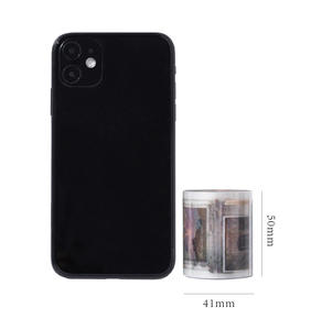 1 rotolo di nastro per animali da compagnia romantica serie di collezioni di arte romantica Notebook letterari materiali da te adesivi decorativi riutilizzabili - Product Image 6