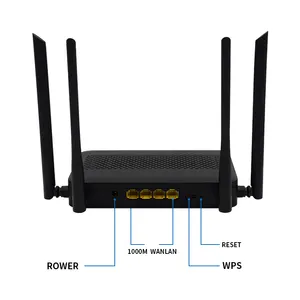 High Speed AC1200 Mesh Router Network Wireless Long Range 2.4GHz 5.0GHz Dual Band Wifi Router
