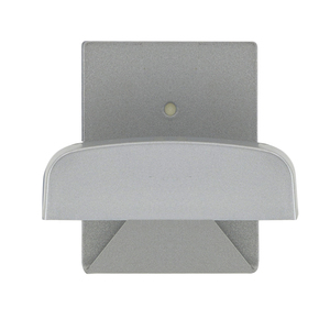 Gancio adesivo, acciaio inossidabile, grigio - Product Image 1