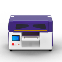 Impresora UV Profesional A3 con Doble Cabezal XP600, Máquina de Impresión Comercial para Efectos 3D en Relieve en Botellas, Cilindros, Acrílico, Metal y DIY