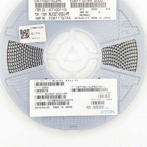 Manufacturer Direct NLV32T-033J-PF 1210 3225 Inductors Wire Wound Inductors 33nH 5% 450mA 0.24ohm - Product Image 1