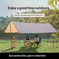 Tente de camping gonflable portable d'extérieur à ouverture automatique rapide, tissu Oxford imperméable de plus de 3000 mm, quatre saisons, pour la famille