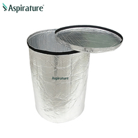 Housse de seau d'eau à isolation thermique personnalisée, housse de transport de produits chimiques, housse anti-humidité et anti-UV
