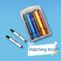 Robot de peinture intelligent pour enfants, 100 cartes, stylos et pinceaux aquarelle de 10 pouces, ensemble de jouets de dessin, vente en gros