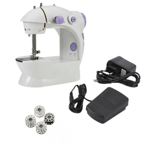 Household 202Mini <b>Sewing</b> <b>Machines</b> <b>Handheld</b> <b>Sewing</b> <b>Machine</b> with Light Cutter Foot Pedal Portable Night Light <b>Sewing</b> <b>Machine</b> - Product Image 1