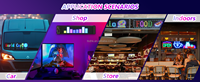 Devil Eye Multi-Mode Flexible LED Display Soft Car/Truck Panneau publicitaire pour veilleuse pour magasin de détail Subway Airport Utilisation