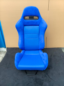 Paires de sièges <span class=keywords><strong>sport</strong></span> semi-évasés inclinables Recaro en suède bleu pour <span class=keywords><strong>Toyota</strong></span> GR <span class=keywords><strong>Yaris</strong></span> GXPA16 Street & Track - Product Image 5