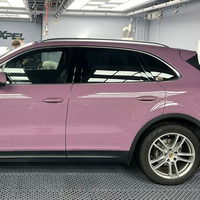Vinilo Autoadhesivo Rosa Cristal para Envolver Autos (Venta al por Mayor 1.52m X 18m)