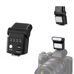 F03แฟลช Speedlite 2 in 1สำหรับกล้อง Sony Canon, แฟลช Speedlite 6500K ฐานเสียบแฟลชสำหรับกล้อง Sony Canon, Olympus, DSLR กลางแจ้ง - Product Image 2