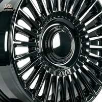 Jantes monobloc forgées d'une seule pièce avec un fini miroir et une conception équilibrée pour une conduite élégante