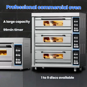 Forno Elettrico Commerciale VOKA per <span class=keywords><strong>Pane</strong></span> <span class=keywords><strong>e</strong></span> Torte con Controllo Digitale 4400W Gamma di Temperatura 30-400°C per Panetteria - Product Image 6