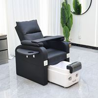 Sillón de Pedicura Moderno de Lujo 2026 con Sistema de Chorro sin Tuberías e Iluminación LED - Sofá Ergonómico para Spa de Pies para Salón de Uñas y Centro Médico