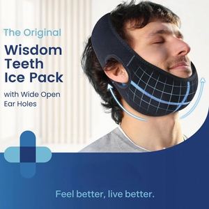 ถุงประคบเย็นร้อนสำหรับฟันคุด บรรเทาอาการปวดขากรรไกร หลังการผ่าตัดช่องปาก ฟันผุ หรือถอนฟัน  แบบ 3 มิติ 4 ชิ้น - Product Image 3