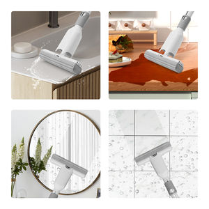 Jesun 다목적 셀프 스퀴즈 휴대용 미니 걸레 청소기 습식 워시프리 핸즈프리 스퀴즈 미니 걸레 강력한 흡수성 스폰지 - Product Image 3