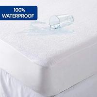 Couvre-matelas hypoallergénique 100% Serviette éponge imperméable Protège-matelas pour hôtel