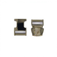 Accessoires de quincaillerie pour sacs à dos et bagages en métal noir, boucles à dégagement rapide en alliage de zinc pour sacs à main, 10mm, 15mm, 20mm, 25mm
