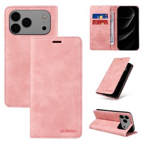 Portatarjetas de cuero magnético, funda con tapa magnética para iPhone 17 Pro Max 16 Plus 15 Pro 14 <span class=keywords><strong>13</strong></span> Pro - Product Image 2