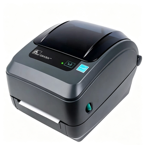 Imprimante d'étiquettes thermiques à transfert thermique <span class=keywords><strong>Zebra</strong></span> <span class=keywords><strong>GX430T</strong></span> <span class=keywords><strong>GX430T</strong></span>-102512-000 de 4 pouces avec découpeur, imprimante d'étiquettes autocollantes thermiques GX420T - Product Image 3