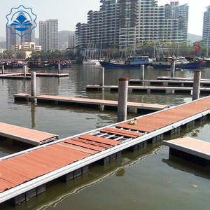 Memancing Mengambang Aluminium Floating Boat Mooring Platform Kolam Renang Pelampung - Product Image 5