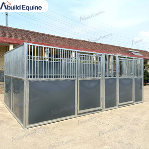 Establos Portátiles para Caballos, Paneles Metálicos Galvanizados para Establos Temporales - Product Image 5