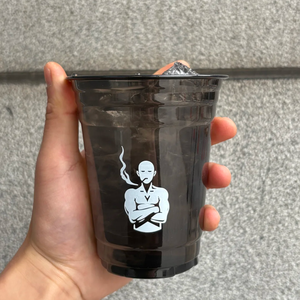 Vaso de Plástico Desechable PET de 98 Calibres con Tapa en Forma de U Transparente para Té con Leche, Helado, Comida, Cerveza, Postre, Fruta, 90 mm - Product Image 6