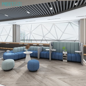 Modular <b>Set</b> Project Business Reception Lounge <b>Sofa</b> New Design Public Waiting Area for Living Room or Bedroom for Living Spaces - Product Image 1